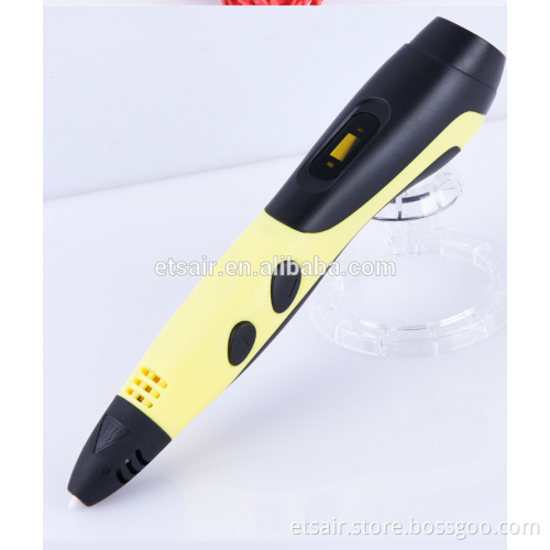 Hot Promotional Printing Machine For Newest Plastic 3D Pen With Plastic Holder